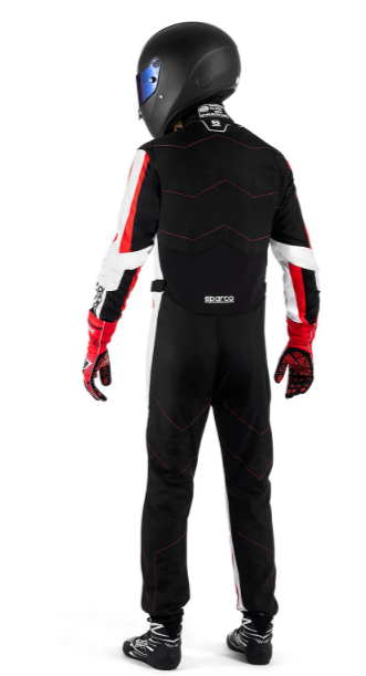 Sparco Sparco kerb advanced overall zwart / rood
