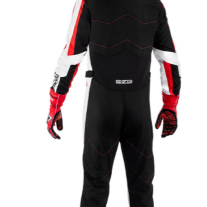 Sparco Sparco kerb advanced overall zwart / rood