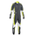 Sparco kerb advanced overall  grijs / geel