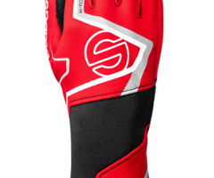 Sparco Sparco K -Tide+ (FIA 8877-2022) kart handschoenen Rood / Zwart