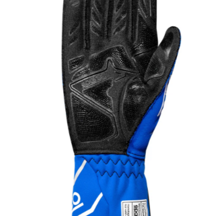 Sparco Sparco K -Tide+ (FIA 8877-2022) kart handschoenen Blauw / zwart