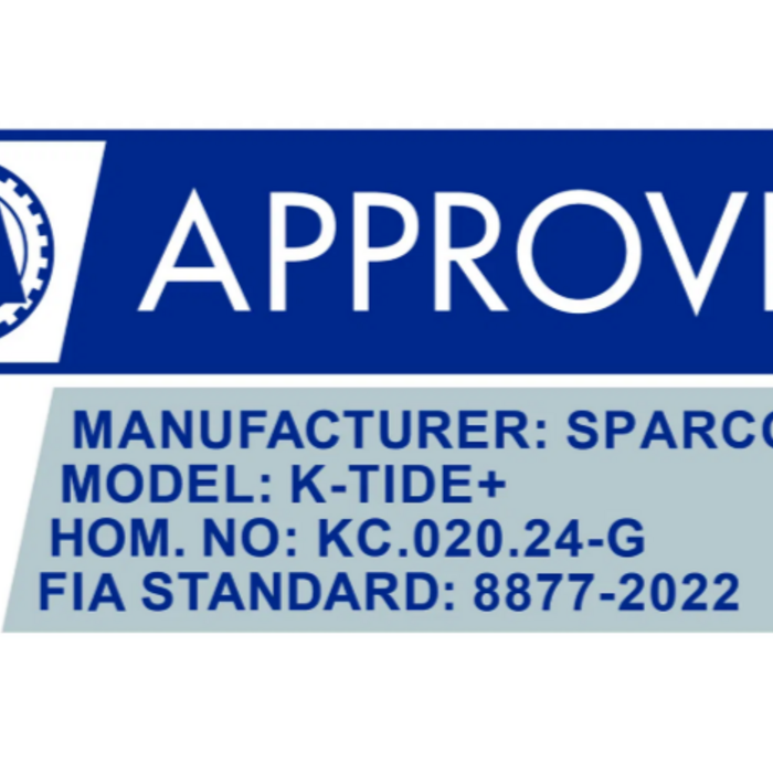 Sparco Sparco K -Tide+ (FIA 8877-2022) kart handschoenen Zwart
