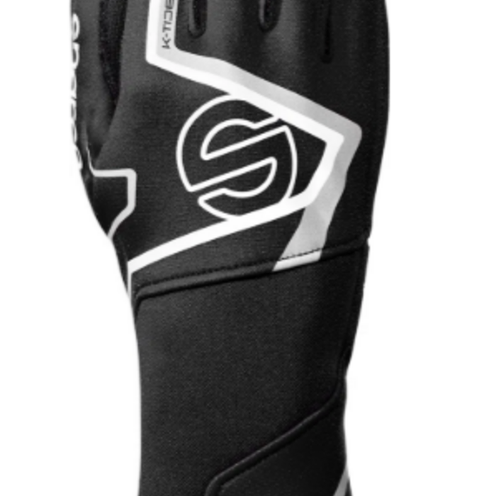 Sparco Sparco K -Tide+ (FIA 8877-2022) kart handschoenen Zwart
