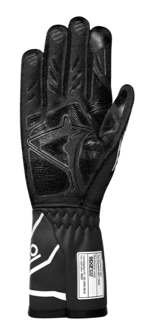 Sparco Sparco K -Tide+ (FIA 8877-2022) kart handschoenen Zwart