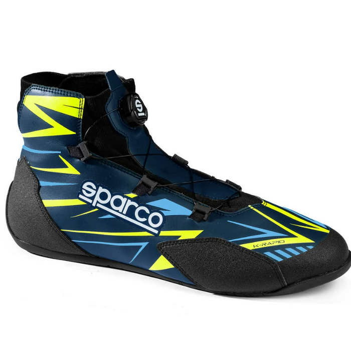 Sparco Sparco K-rapid FIA 8877-2022 (met snelsluiting) Marine blauw / fluor geel