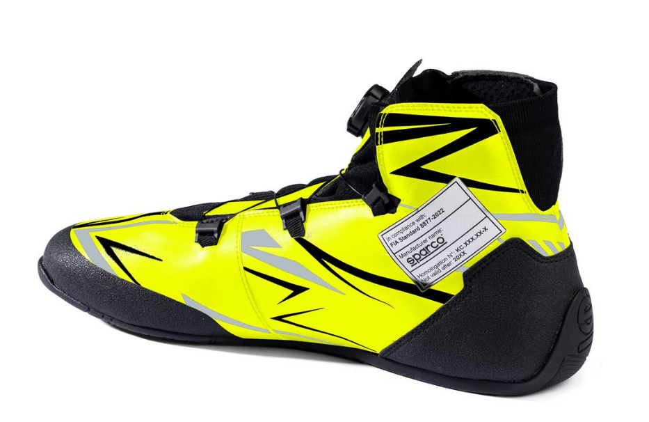 Sparco Sparco K-rapid FIA 8877-2022 (met snelsluiting) fluor geel / Zwart