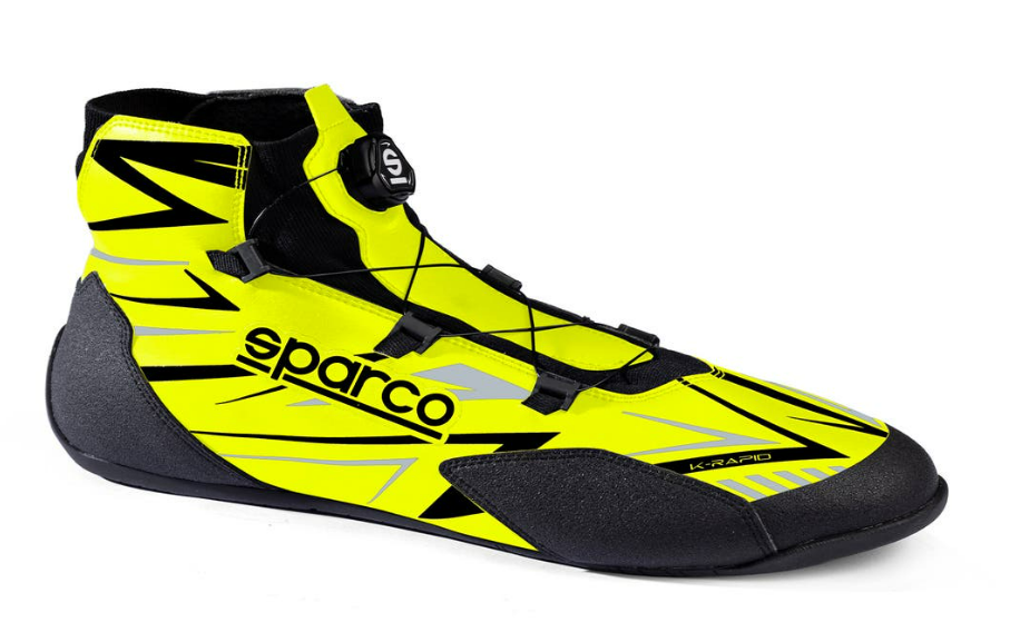 Sparco Sparco K-rapid FIA 8877-2022 (met snelsluiting) fluor geel / Zwart