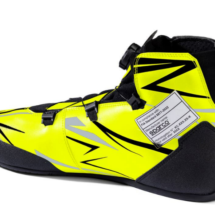 Sparco Sparco K-rapid FIA 8877-2022 (met snelsluiting) fluor geel / Zwart