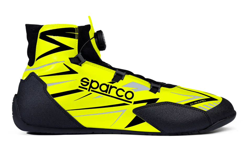 Sparco Sparco K-rapid FIA 8877-2022 (met snelsluiting) fluor geel / Zwart
