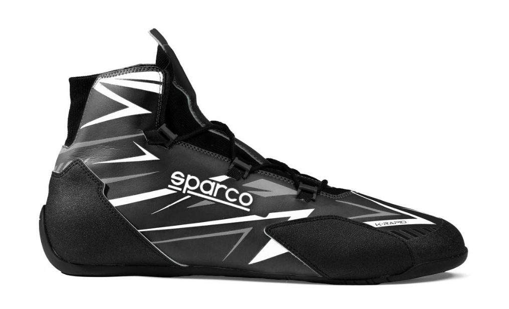 Sparco Sparco K-rapid FIA 8877-2022 (met veters) zwart / wit