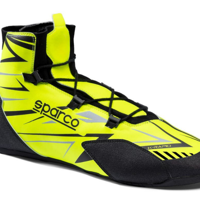 Sparco Sparco K-rapid FIA 8877-2022 (met veters) zwart / fluor geel