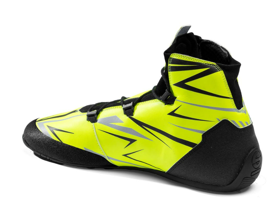 Sparco Sparco K-rapid FIA 8877-2022 (met veters) zwart / fluor geel