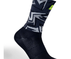 Bengio Kart sokken K-Summer zwart / fluo geel