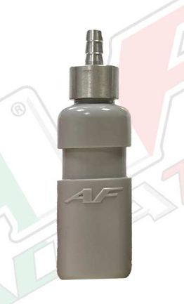 AF Radiator AF Radiateur overloop tank Grijs