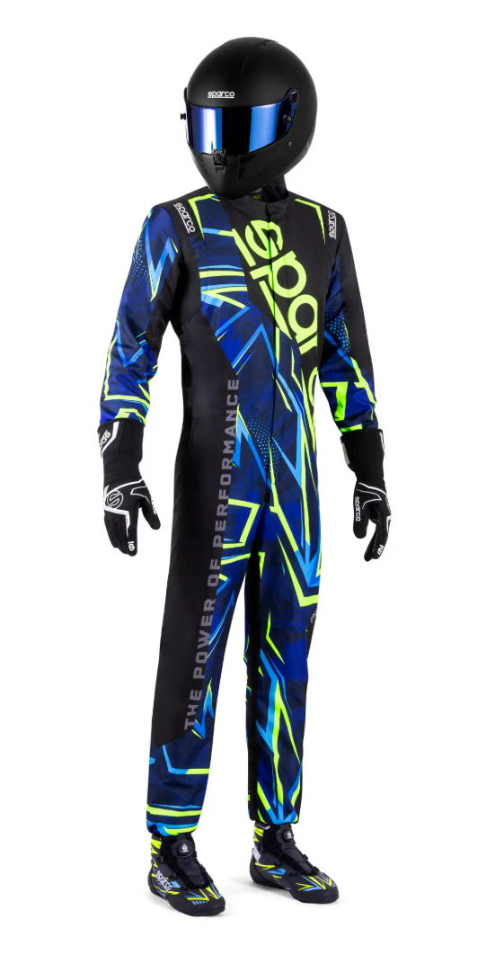 Sparco Sparco Prime K Advanced FIA 8877-2022 - Electric Blauw / Fluo Geel / Zwart