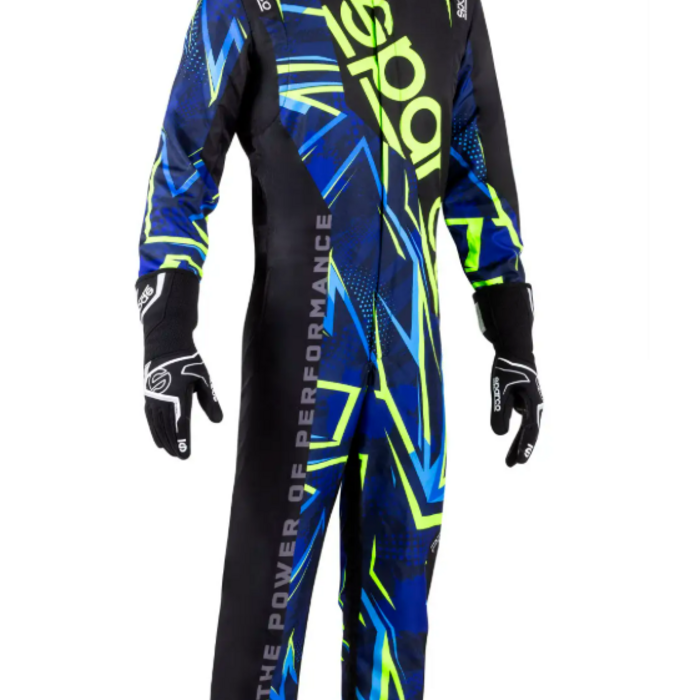 Sparco Sparco Prime K Advanced FIA 8877-2022 - Electric Blauw / Fluo Geel / Zwart