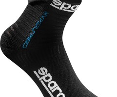 Sparco Sparco Gaming hyperspeed sokken zwart / blauw