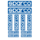 Sparco Vel met diversen maten stickers 10 stuks