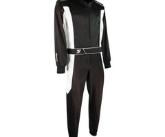 Speed Racewear Speed hobby overall DAYTONA Zwart / wit 2.0 -  2. col