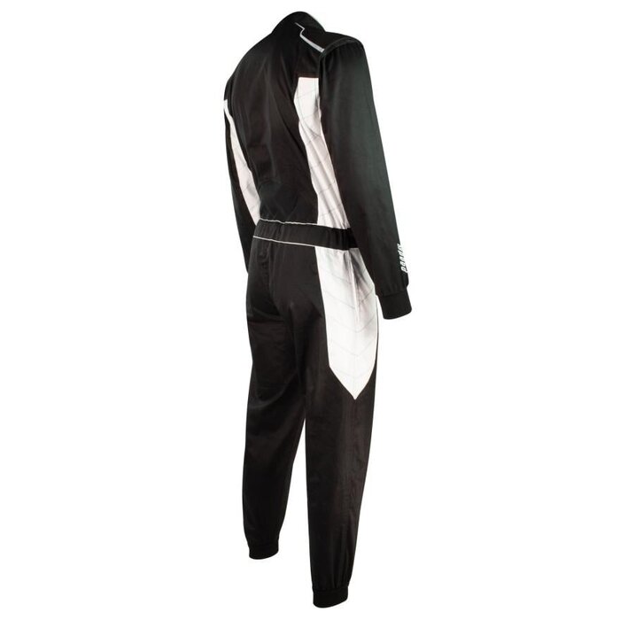 Speed Racewear Speed hobby overall DAYTONA Zwart / wit 2.0 -  2. col