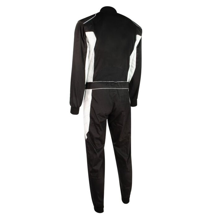 Speed Racewear Speed hobby overall DAYTONA Zwart / wit 2.0 -  2. col