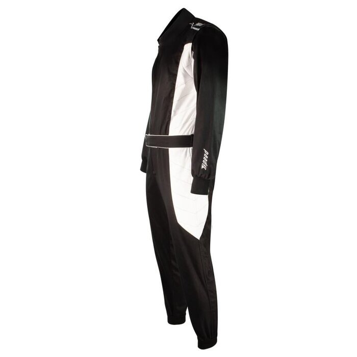 Speed Racewear Speed hobby overall DAYTONA Zwart / wit 2.0 -  2. col