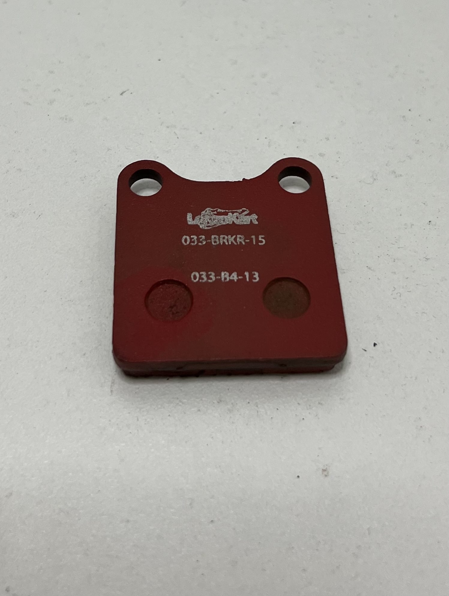 LenzoKart LenzoKart Mini Achter / KZ Voor remblok Zacht / Rood LKF13