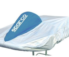 Sparco Sparco Kart hoes blauw / zilver