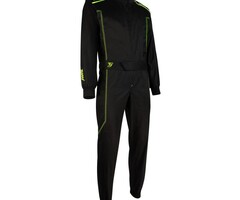 Speed Racewear Speed hobby overall DAYTONA 2.0 - 1. Col Zwart / Fluor geel