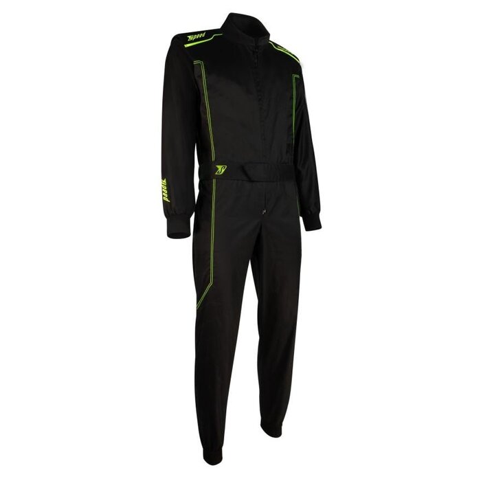Speed Racewear Speed hobby overall DAYTONA 2.0 - 1. Col Zwart / Fluor geel