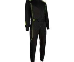 Speed Racewear Speed hobby overall DAYTONA 2.0 - 1. Col Zwart / Fluor geel