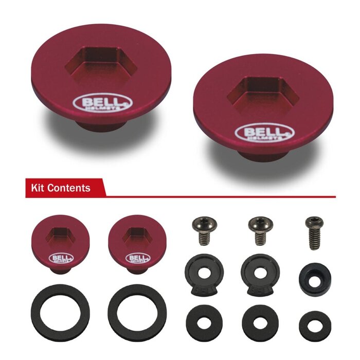 Bell Bell SE07 - 3/2MM SE077 / SE06 schroevenset (kies kleur)