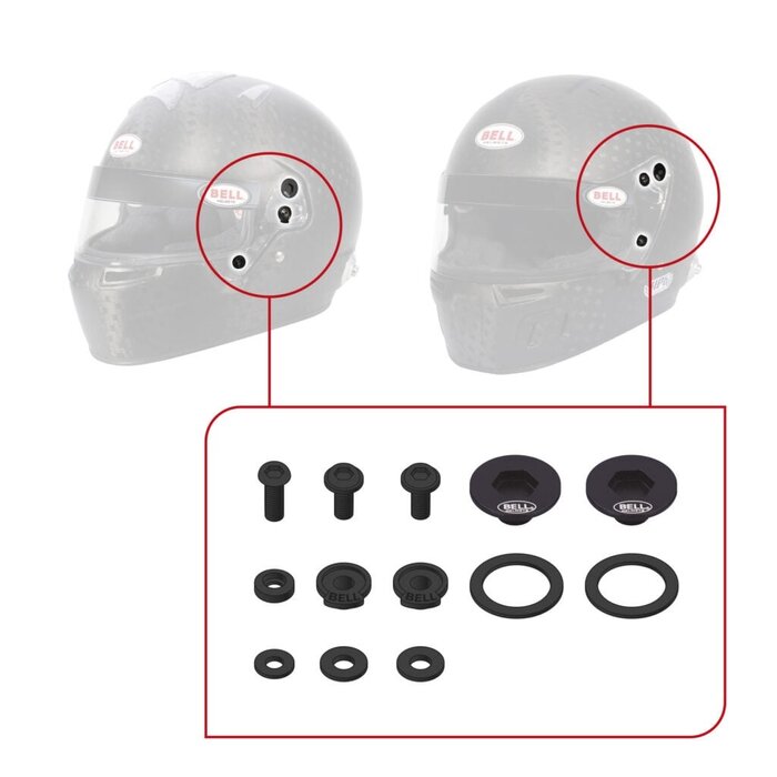 Bell Bell SE07 - 3/2MM SE077 / SE06 schroevenset (kies kleur)