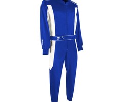 Speed Racewear Speed hobby overall DAYTONA Blauw / wit 2.0 -  2. col
