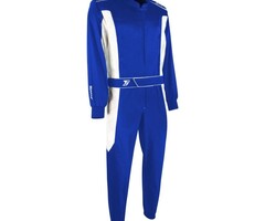 Speed Racewear Speed hobby overall DAYTONA Blauw / wit 2.0 -  2. col