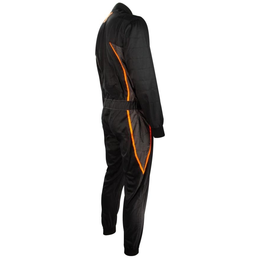 Speed Racewear Speed hobby overall DETROIT 2.0 Zwart / oranje