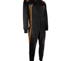 Speed Racewear Speed hobby overall DETROIT 2.0 Zwart / oranje