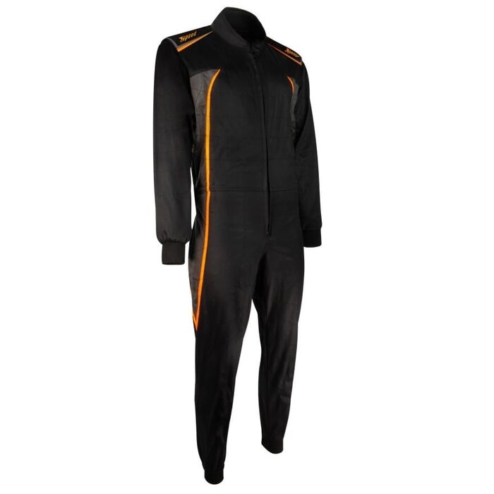 Speed Racewear Speed hobby overall DETROIT 2.0 Zwart / oranje