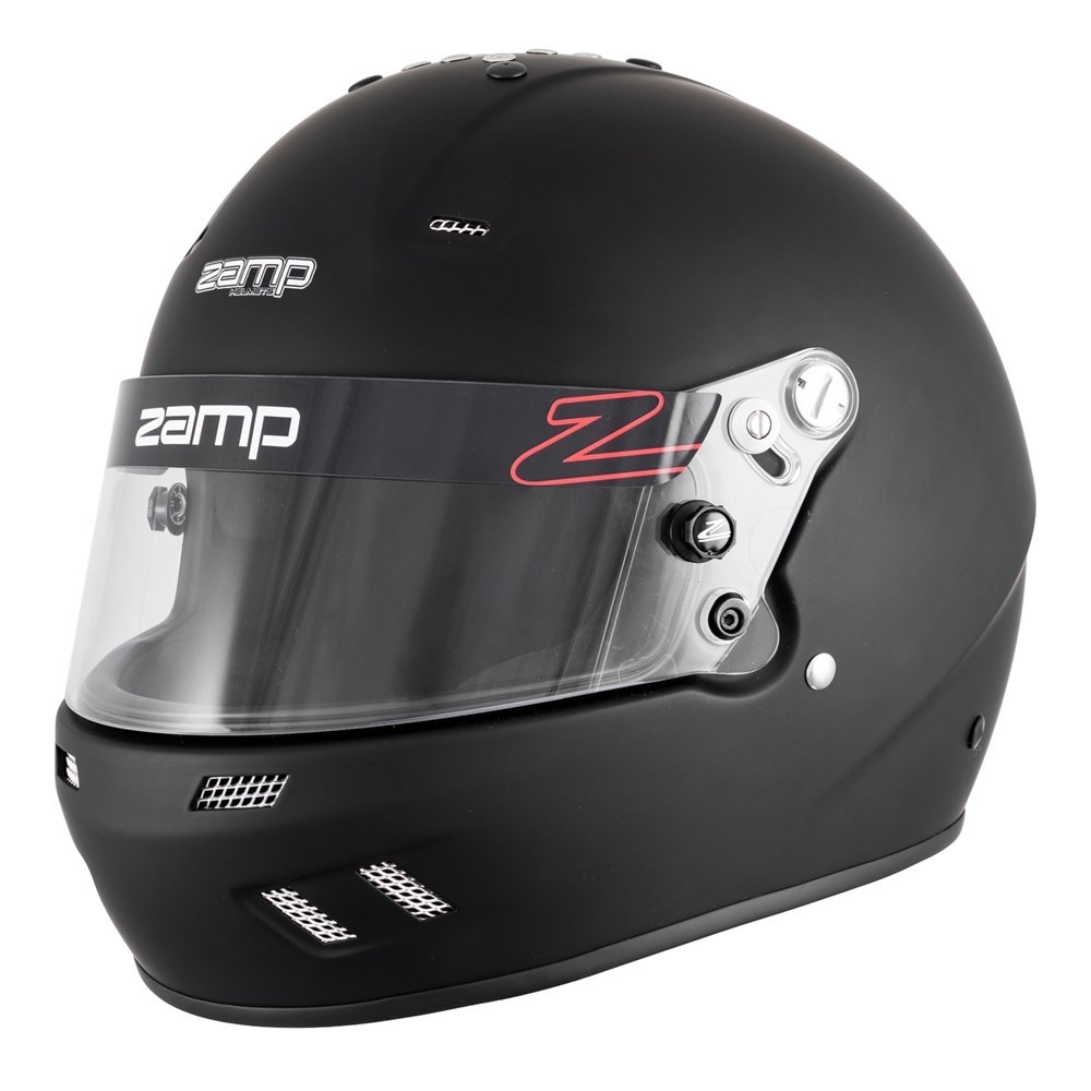 Zamp Zamp RZ-57 V matt zwart (SNELL 2025)