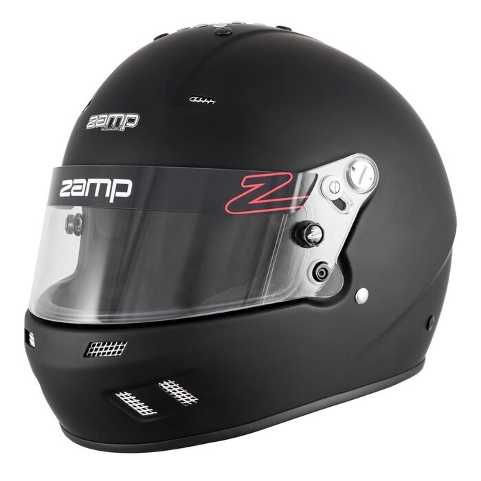 Zamp Zamp RZ-57 V matt zwart (SNELL 2025)
