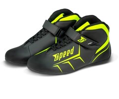 Speed Racewear Speed Rome 2.0 zwart/ Fluor geel
