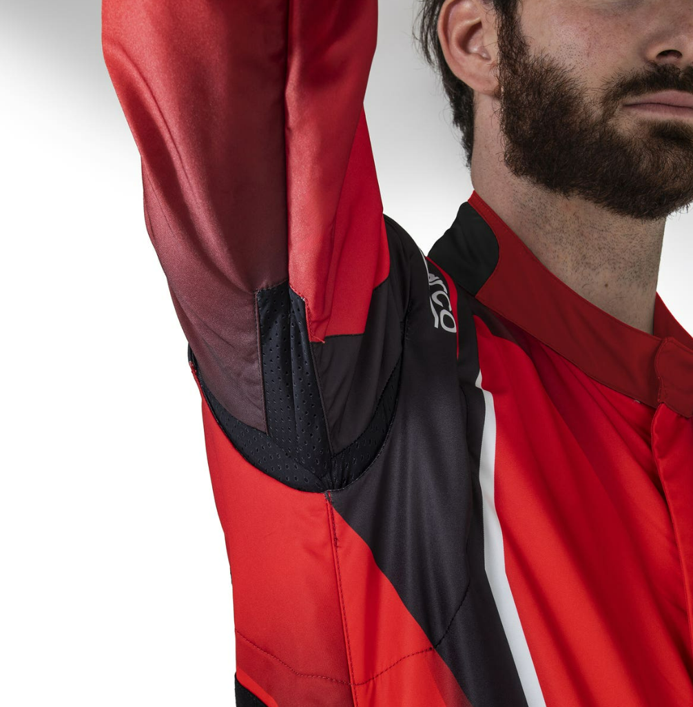 Sparco Sparco Prime K Advanced FIA 8877-2022 - Zwart / Rood