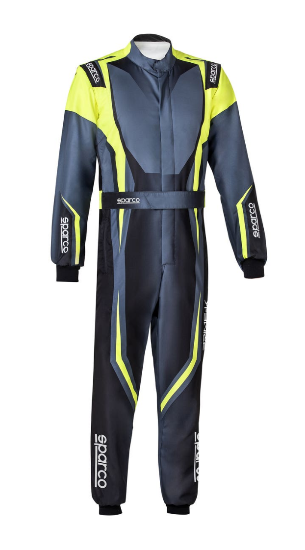 Sparco Sparco Prime K Advanced FIA 8877-2022 - Zwart / Fluor Geel