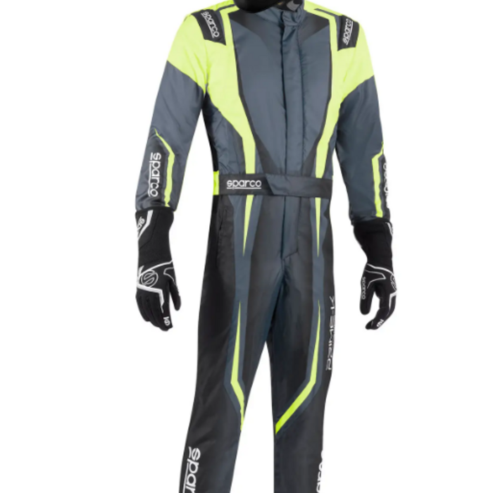 Sparco Sparco Prime K Advanced FIA 8877-2022 - Zwart / Fluor Geel