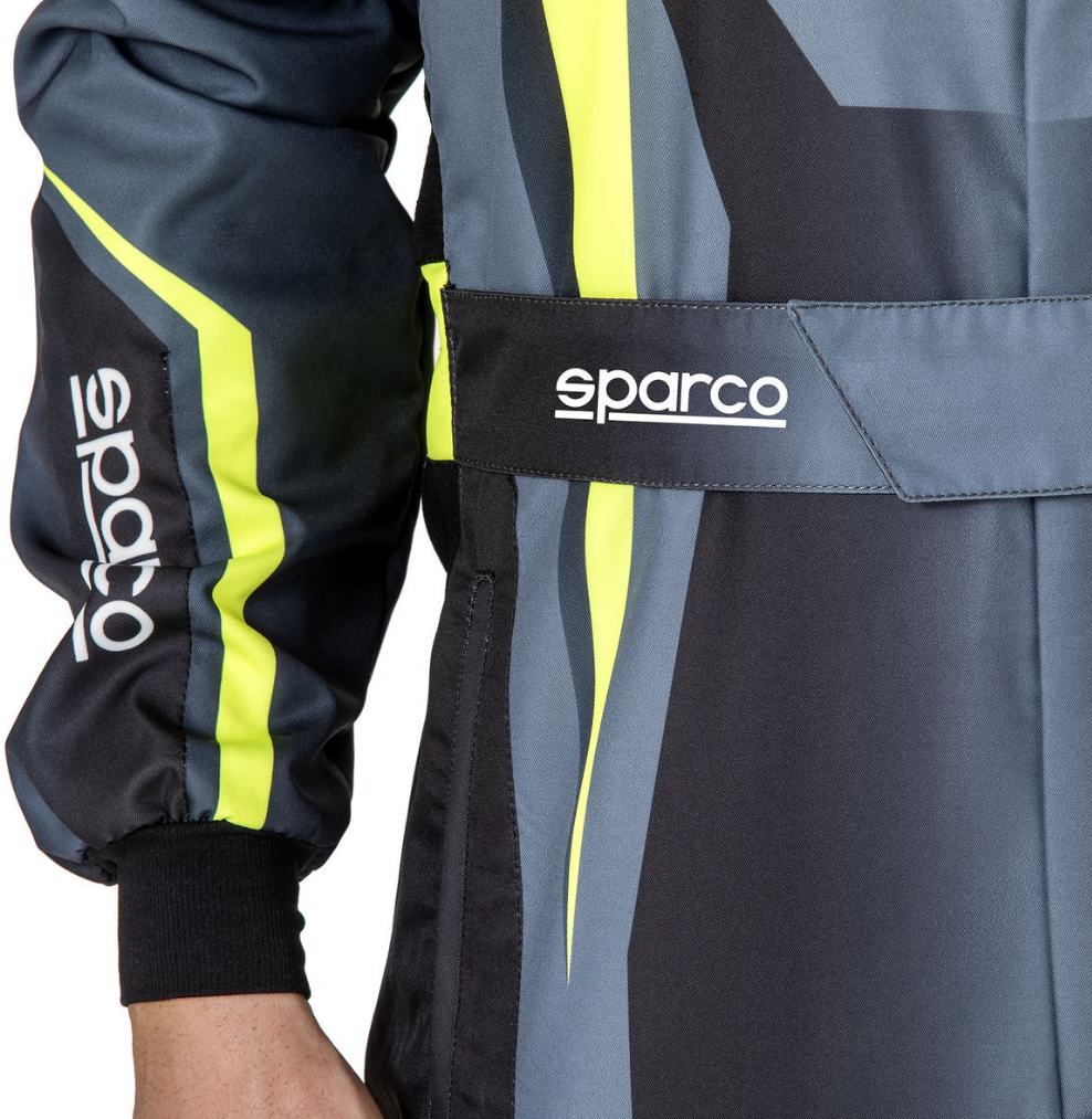 Sparco Sparco Prime K Advanced FIA 8877-2022 - Zwart / Fluor Geel