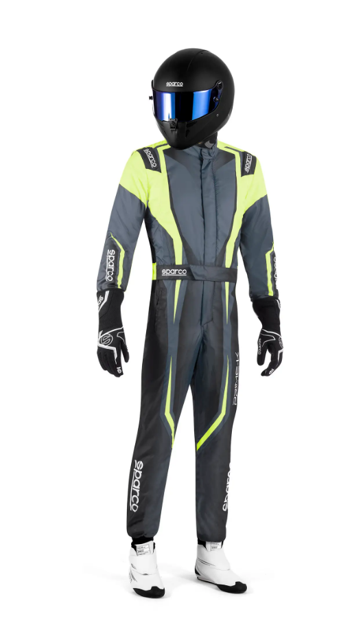 Sparco Sparco Prime K Advanced FIA 8877-2022 - Zwart / Fluor Geel