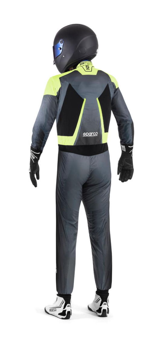Sparco Sparco Prime K Advanced FIA 8877-2022 - Zwart / Fluor Geel