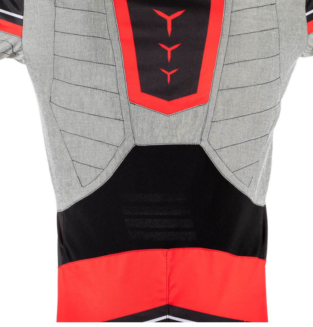 Sparco Sparco Superleggera kart overall FIA 8877-2022 - Zwart / Rood