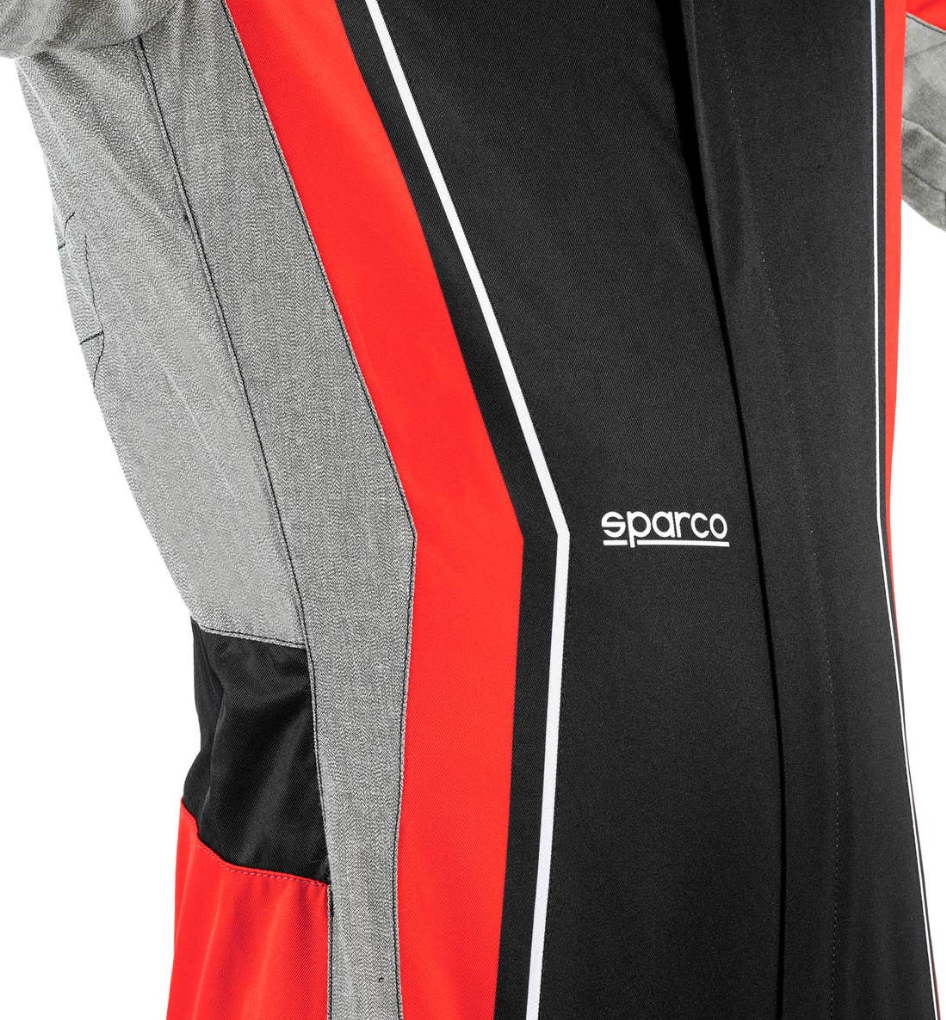 Sparco Sparco Superleggera kart overall FIA 8877-2022 - Zwart / Rood