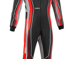 Sparco Sparco  Superleggera kart overall FIA 8877-2022 - Zwart / Rood